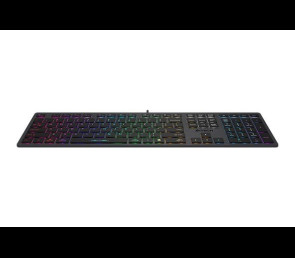 Klawiatura A4 Tech FStyler FX60H multimedialna podświetlana z USB