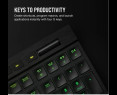 Klawiatura Corsair K100 RGB Air Wireless Ultra Thin Cherry MX bezprzewodowa