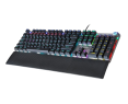 Klawiatura iBOX Aurora K-3 Gaming mechaniczna podświetlana z przełącznikami brązowymi Klawiatura iBOX Aurora K-3 Gaming mechaniczna podświetlana z przełącznikami brązowymi