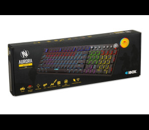 Klawiatura IBOX Aurora K-5 Gaming mechaniczna podświetlana RGB