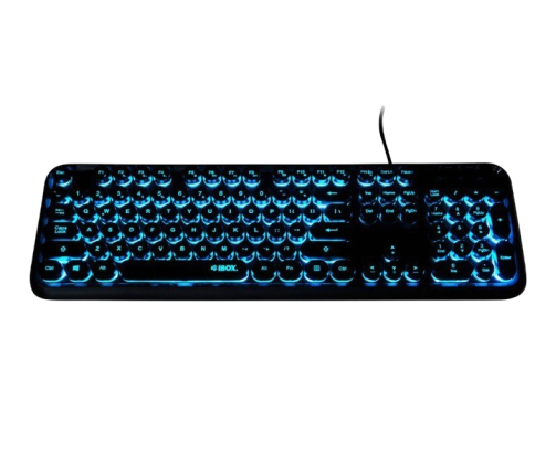 Klawiatura iBOX Pulsar RGB IKS620 multimedialna z podświetleniem USB