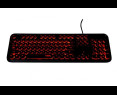 Klawiatura iBOX Pulsar RGB IKS620 multimedialna z podświetleniem USB Klawiatura iBOX Pulsar RGB IKS620 multimedialna z podświetleniem USB