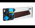 Klawiatura iBOX Pulsar RGB IKS620 multimedialna z podświetleniem USB Klawiatura iBOX Pulsar RGB IKS620 multimedialna z podświetleniem USB