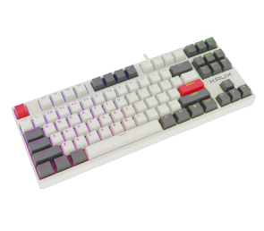 Klawiatura Krux Atax PRO RGB Creator Retro Gateron Yellow PRO gamingowa TKL