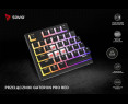 Klawiatura mechaniczna bezprzewodowa Savio PHENIX Gateron Red Pro Pudding Klawiatura mechaniczna bezprzewodowa Savio PHENIX Gateron Red Pro Pudding