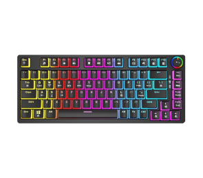 Klawiatura mechaniczna bezprzewodowa Savio PHENIX Gateron Yellow Pro