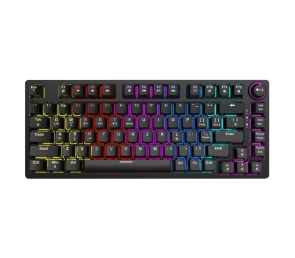 Klawiatura mechaniczna bezprzewodowa Savio PHENIX Gateron Yellow Pro kompaktowa