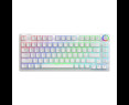 Klawiatura mechaniczna bezprzewodowa SAVIO PHENIX WHITE Gateron Red Pro ABS Klawiatura mechaniczna bezprzewodowa SAVIO PHENIX WHITE Gateron Red Pro ABS