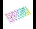 Klawiatura mechaniczna bezprzewodowa Savio PHENIX WHITE Gateron Red Pro lekkie podświetlenie Klawiatura mechaniczna bezprzewodowa Savio PHENIX WHITE Gateron Red Pro lekkie podświetlenie