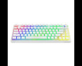 Klawiatura mechaniczna bezprzewodowa SAVIO PHENIX WHITE Gateron Yellow Klawiatura mechaniczna bezprzewodowa SAVIO PHENIX WHITE Gateron Yellow
