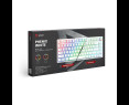 Klawiatura mechaniczna bezprzewodowa SAVIO PHENIX WHITE Gateron Yellow Klawiatura mechaniczna bezprzewodowa SAVIO PHENIX WHITE Gateron Yellow