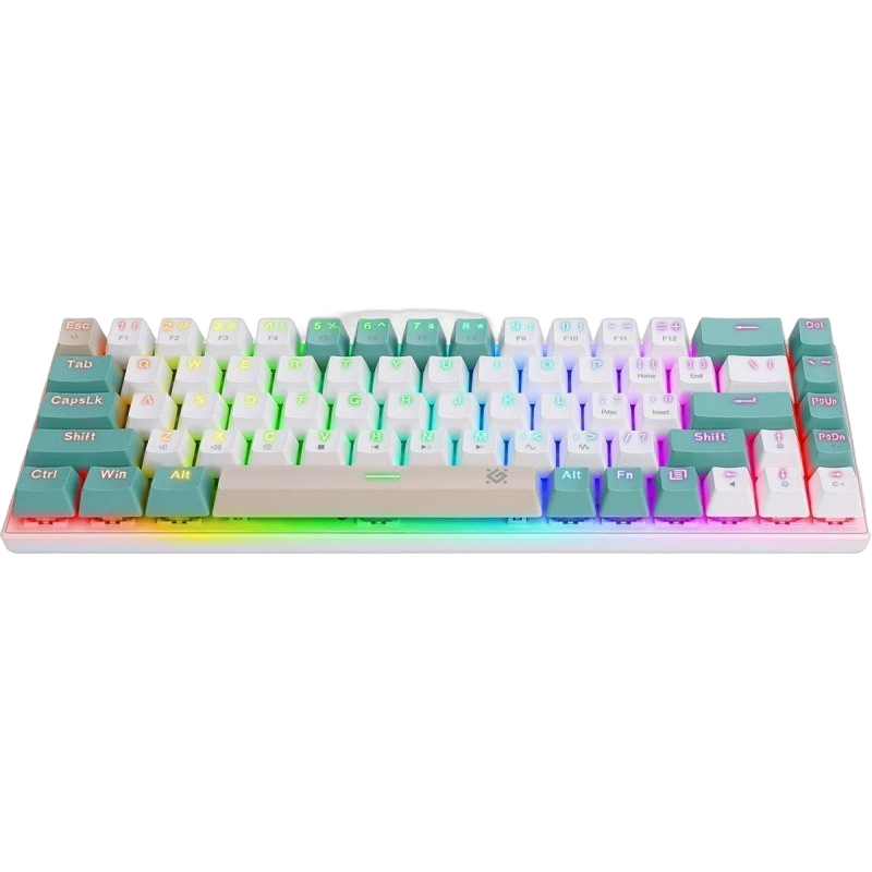 Klawiatura mechaniczna Defender VEXX GK-084 podświetlenie RGB kompaktowa Klawiatura mechaniczna Defender VEXX GK-084 podświetlenie RGB kompaktowa