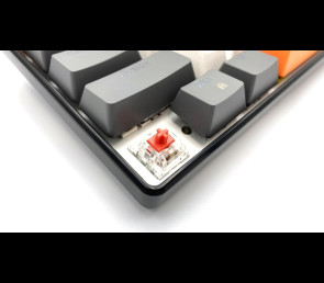 Klawiatura mechaniczna Media-Tech ZONE 61 MT1258 kompaktowa z przełącznikami RED