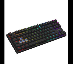 Klawiatura mechaniczna RGB Savio Tempest X2 Outemu Blue wydajna gamingowa