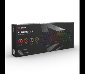 Klawiatura mechaniczna Savio Blackout X2 OUTEMU Peach Silent Hot Swap