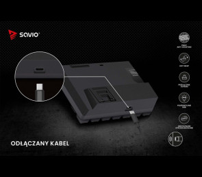 Klawiatura mechaniczna Savio Blackout X2 OUTEMU Peach Silent Hot Swap