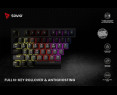 Klawiatura mechaniczna Savio PHENIX bezprzewodowa z Gateron Red Pro Klawiatura mechaniczna Savio PHENIX bezprzewodowa z Gateron Red Pro