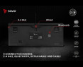 Klawiatura mechaniczna Savio PHENIX bezprzewodowa z Gateron Red Pro Klawiatura mechaniczna Savio PHENIX bezprzewodowa z Gateron Red Pro
