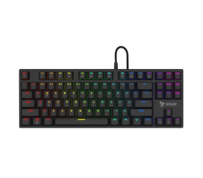 Klawiatura mechaniczna Savio Tempest X2 RGB Outemu Red gamingowa