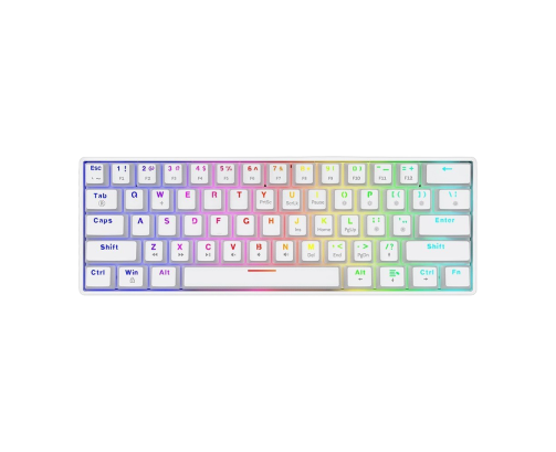 Klawiatura mechaniczna Whiteout X2 OUTEMU RED 60% Hot Swap RGB