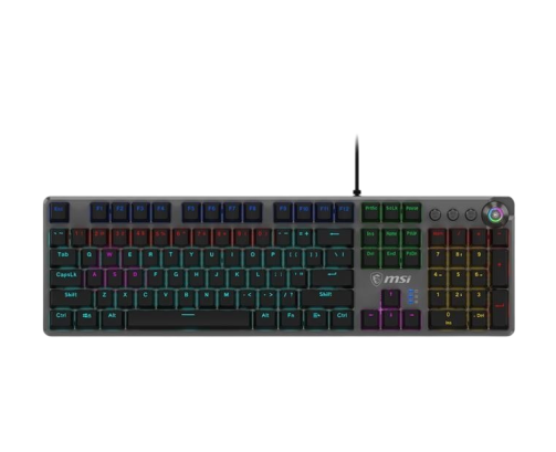 Klawiatura MSI Forge GK310 Red US podświetlana mechaniczna do gier