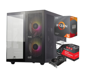 BSG Striker V8 AMD Ryzen 5 AMD Radeon RX 6600 32GB DDR4 512GB SSD Windows 11 Pro