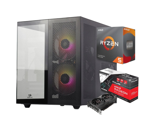 BSG Striker V8 AMD Ryzen 5 AMD Radeon RX 6600 32GB DDR4 512GB SSD Windows 11 Pro