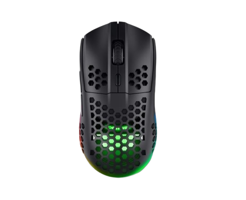 Mysz bezprzewodowa Trust GXT 929 Helox czarna gamingowa ultralekka z RGB