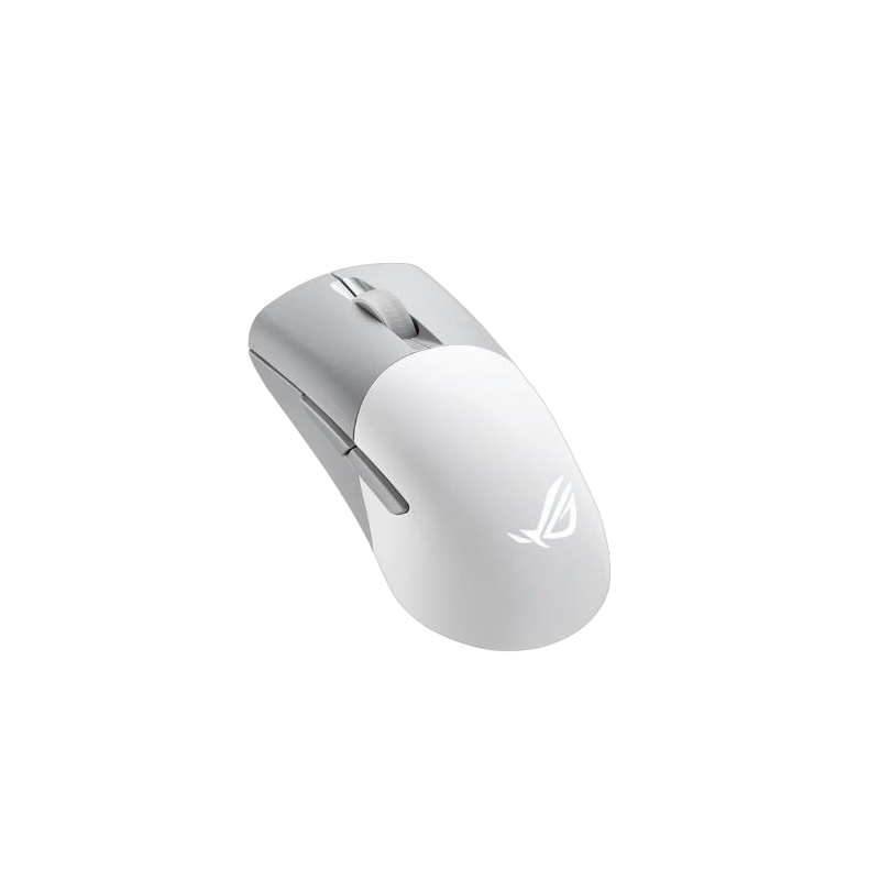 Mysz gamingowa Asus ROG Keris Wireless AimPoint biała lekka bezprzewodowa RGB Mysz gamingowa Asus ROG Keris Wireless AimPoint biała lekka bezprzewodowa RGB
