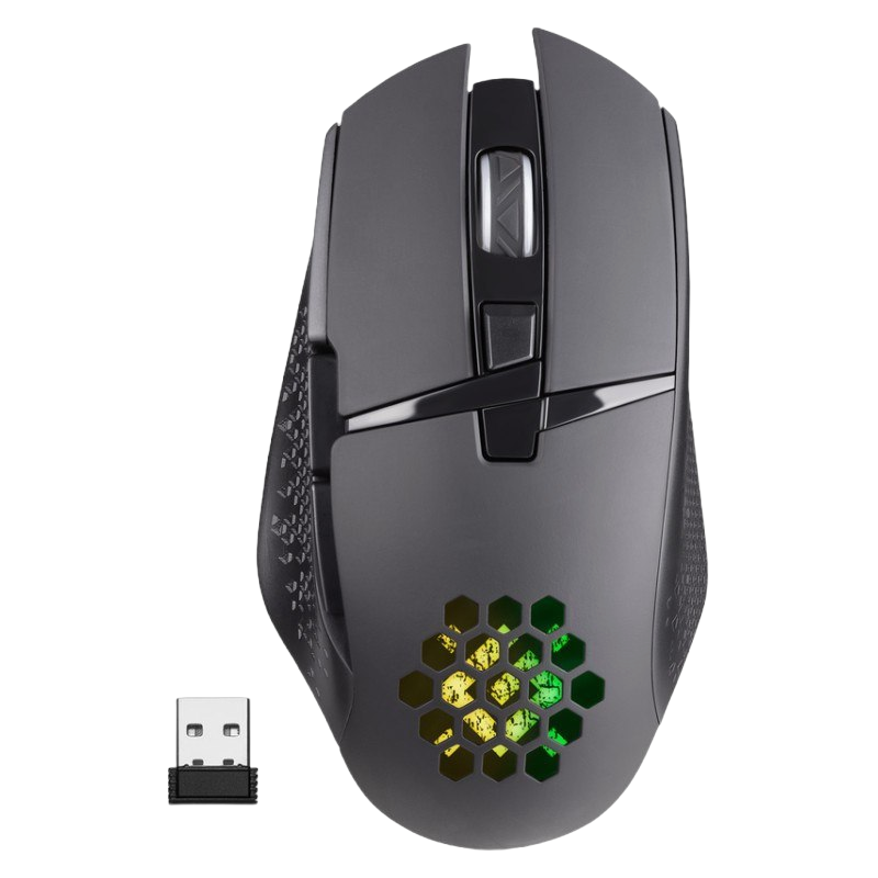 Mysz gamingowa bezprzewodowa Defender GLORY GM-514 RGB 3200 DPI czarna Mysz gamingowa bezprzewodowa Defender GLORY GM-514 RGB 3200 DPI czarna