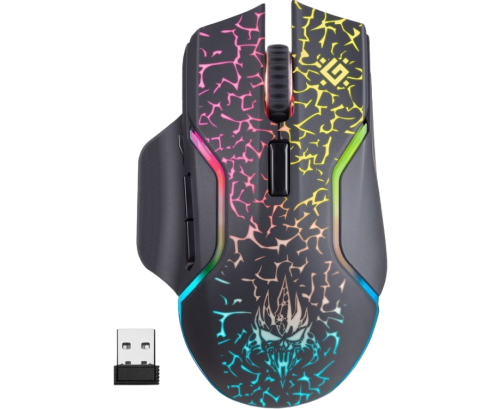 Mysz gamingowa Defender OneShot GM-067 bezprzewodowa 3200 DPI