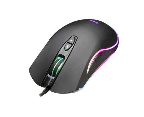 Mysz gamingowa MS Nemesis C365 6400 DPI z RGB LED czarna