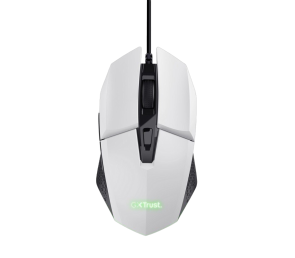 Mysz gamingowa Trust GXT109P Felox biała z RGB podświetleniem