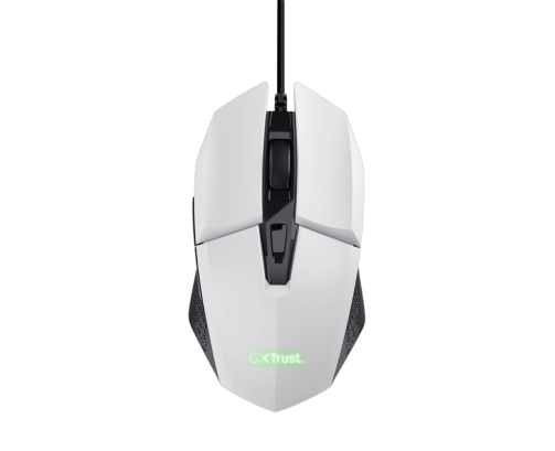 Mysz gamingowa Trust GXT109P Felox biała z RGB podświetleniem