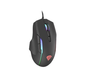 Mysz Genesis Xenon 220 RGB cicha 6400 DPI dla graczy ergonomiczna