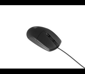 Mysz Natec Ruff Plus 1200 DPI przewodowa czarna komfortowa biurowa