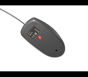 Mysz Natec Ruff Plus 1200 DPI przewodowa czarna komfortowa biurowa