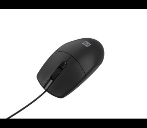 Mysz Natec Ruff Plus 1200 DPI przewodowa czarna komfortowa biurowa