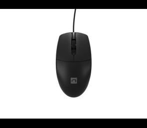 Mysz Natec Ruff Plus 1200 DPI przewodowa czarna komfortowa biurowa