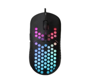 Mysz optyczna ART AM-99 6400DPI USB RGB ultralekka dla graczy