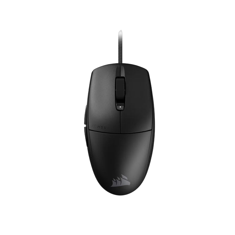Mysz przewodowa Corsair M55 czarna lekka gamingowa z optycznym czujnikiem 16000 DPI Mysz przewodowa Corsair M55 czarna lekka gamingowa z optycznym czujnikiem 16000 DPI