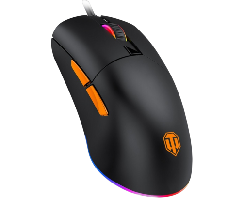 Mysz przewodowa YENKEE INDRUDER WT200 ultralekka gamingowa World of Tanks