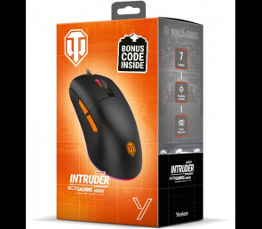 Mysz przewodowa YENKEE INDRUDER WT200 ultralekka gamingowa World of Tanks