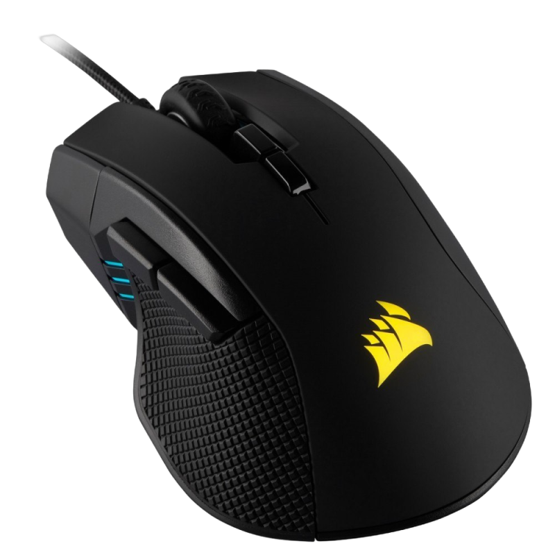 Mysz RGB Corsair Ironclaw 18000 DPI gaming dla większych dłoni Mysz RGB Corsair Ironclaw 18000 DPI gaming dla większych dłoni