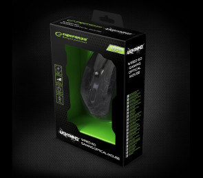 Myszka przewodowa Esperanza 6D optyczna gamingowa USB Lightning