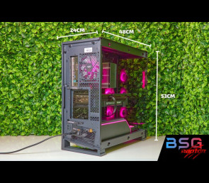 BSG Raptor V7 Intel Core i5 NVIDIA GeForce RTX 4070 32GB DDR4 256GB SSD Windows 11 Pro