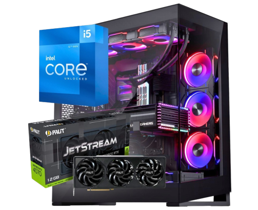 BSG Raptor V7 Intel Core i5 NVIDIA GeForce RTX 4070 32GB DDR4 512GB SSD Windows 11 Pro