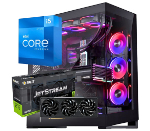 BSG Raptor V7 Intel Core i5 NVIDIA GeForce RTX 4070 64GB DDR4 2000GB SSD Windows 11 Pro