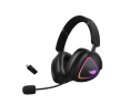 Słuchawki Asus ROG Delta II Wireless Gaming Bezprzewodowe RGB 2.4GHz