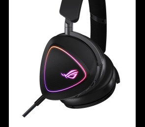 Słuchawki Asus ROG Delta II Wireless Gaming Bezprzewodowe RGB 2.4GHz